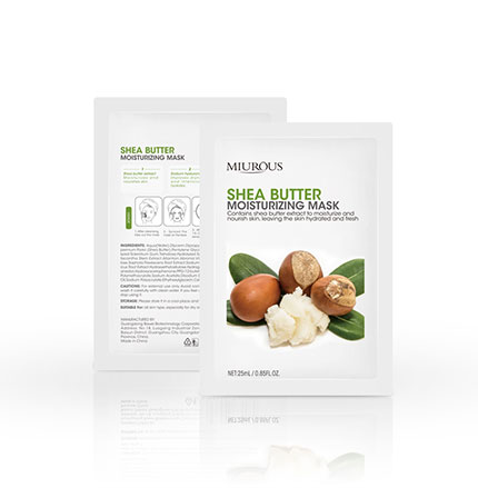 Natuurlijke Shea Butter Moisturizing Sheet Mask