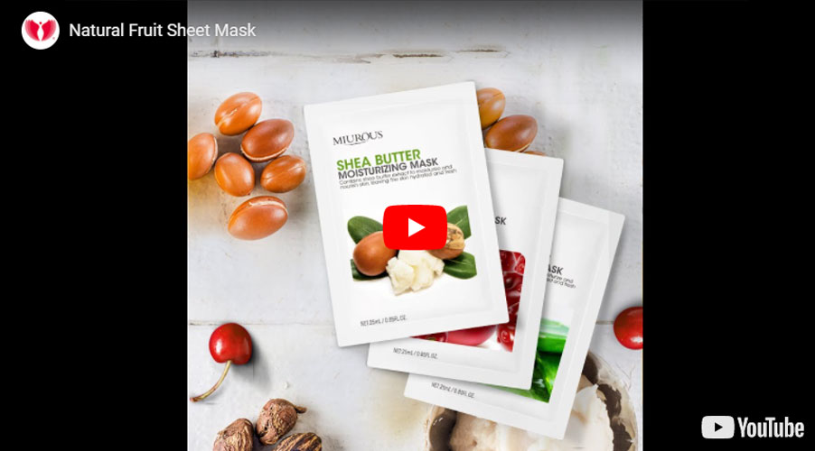 Natuurlijke Shea Butter Moisturizing Sheet Mask