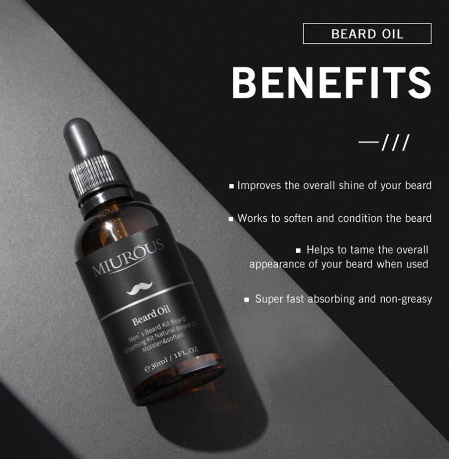 Geen Dier Testing Smoothing Men Beard Oil