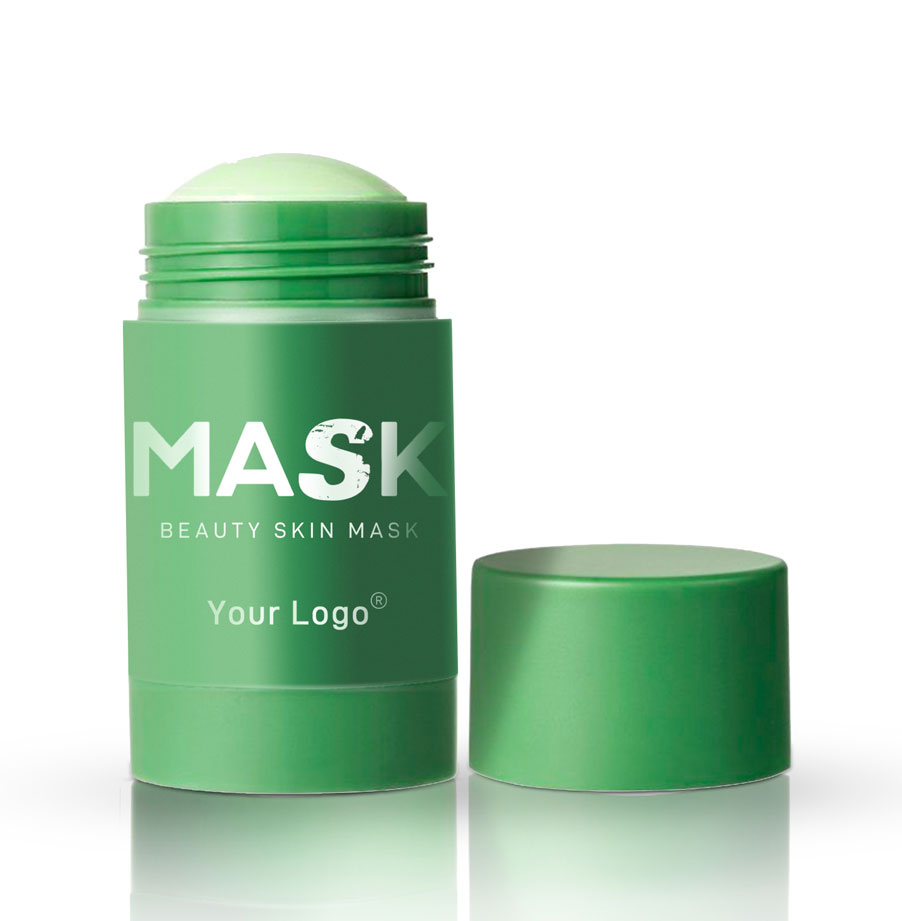 Groene thee klei masker stick