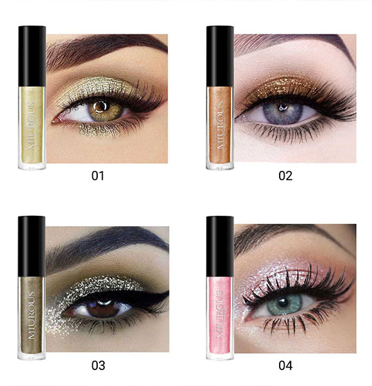  Shimmer Liquid Eyeshadow 5